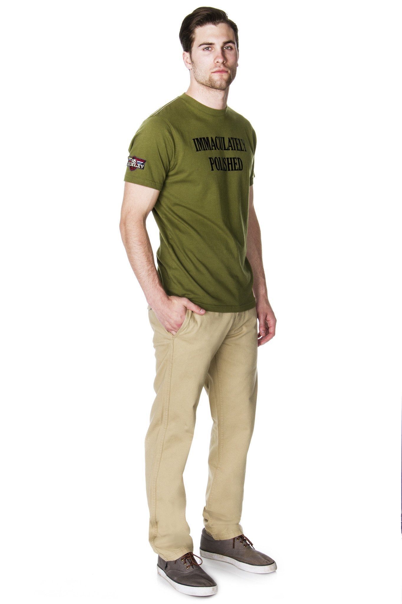 65 MCMLXV Men's Khaki Chino Pant